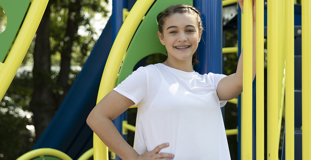 patient on the playground