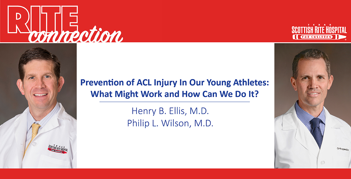 Prevention of ACL Injury in Our Young Athletes