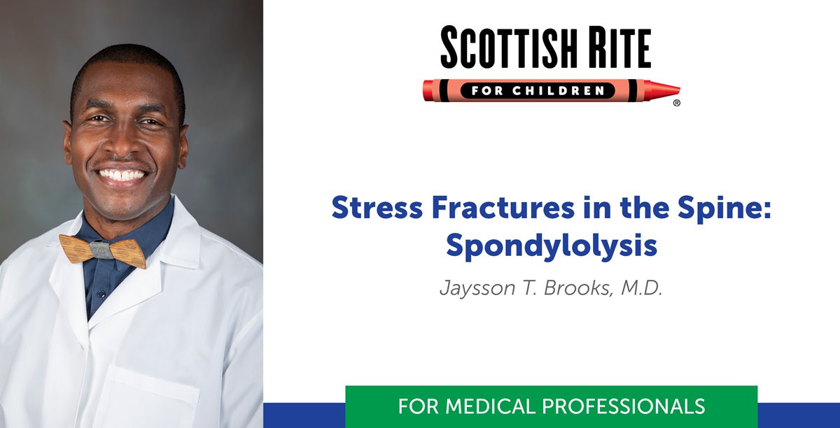 Stress Fractures in the Spine: Spondylolysis