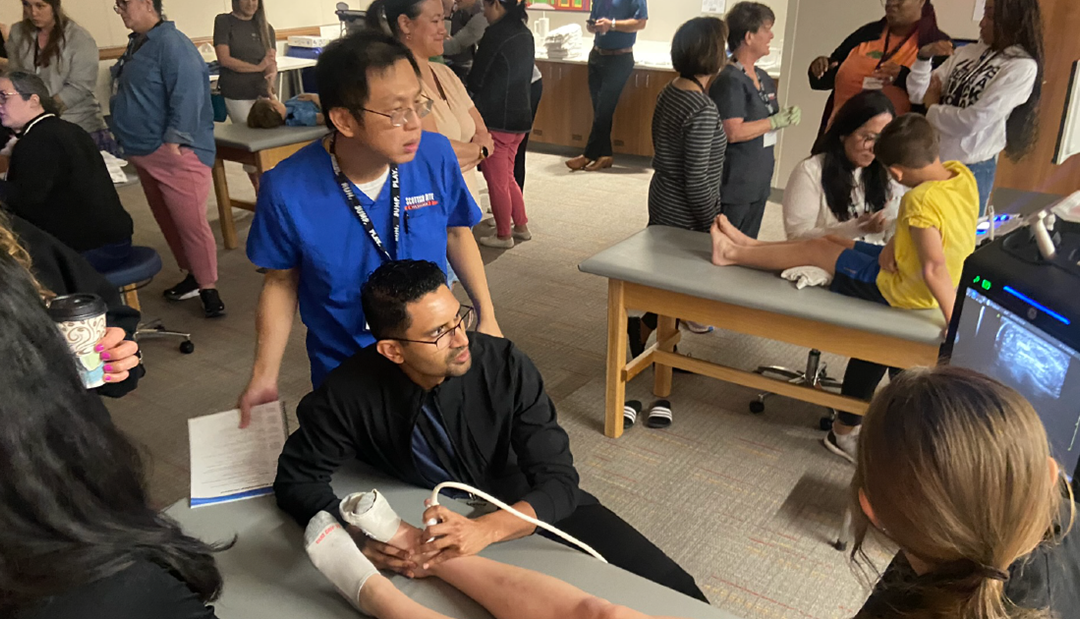 One-of-a-Kind Program Teaches Pediatric Fundamentals in Musculoskeletal Ultrasound