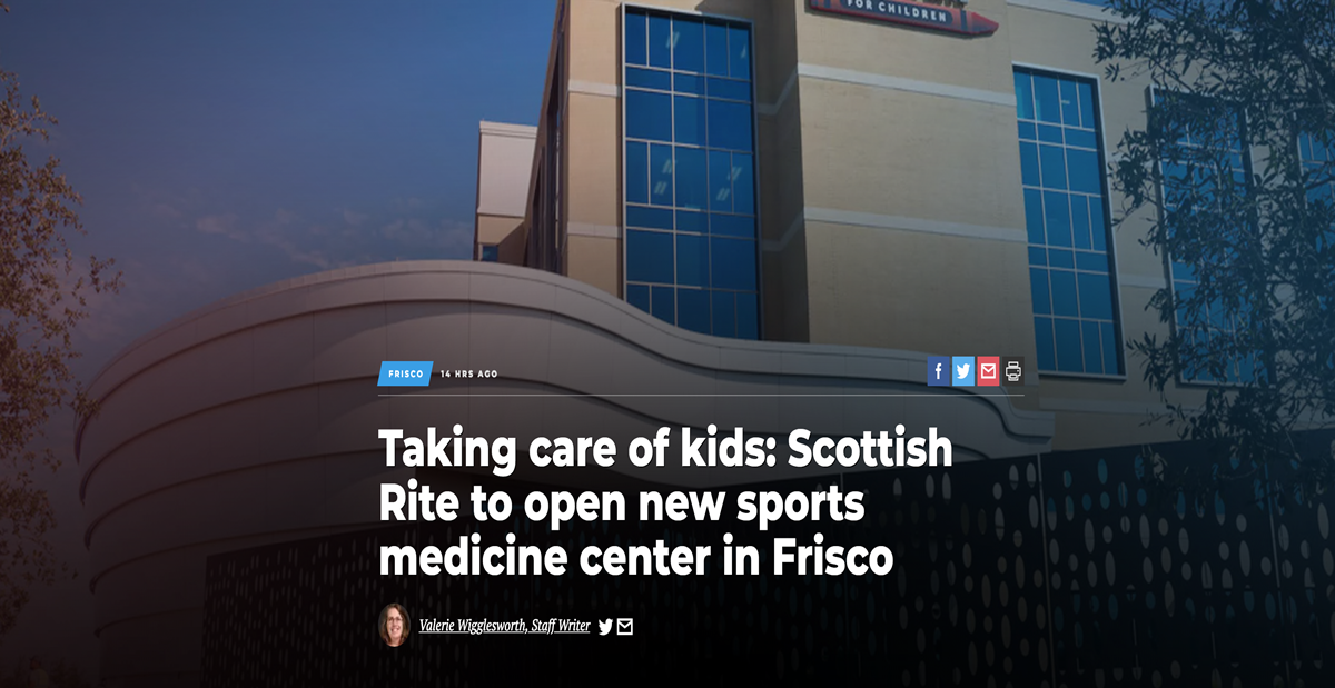 Dallas Morning News: The Rite stuff for Frisco