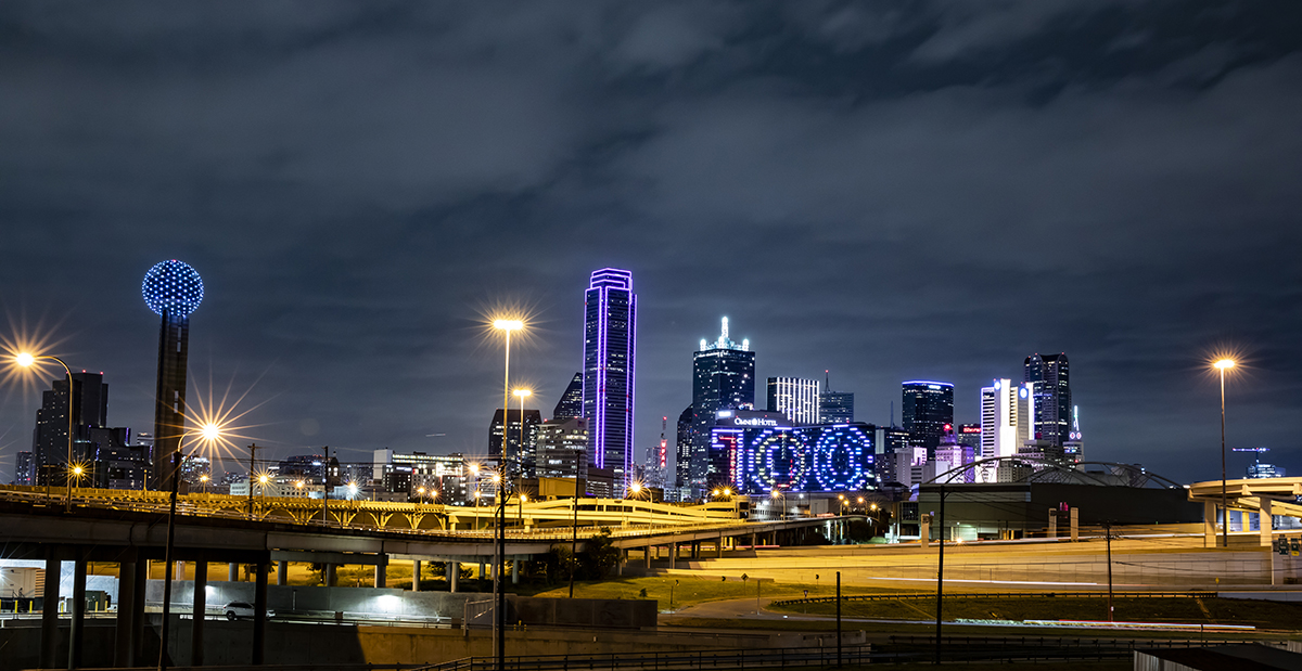 FOX 4: Downtown Dallas Skyline Honors Scottish Rite