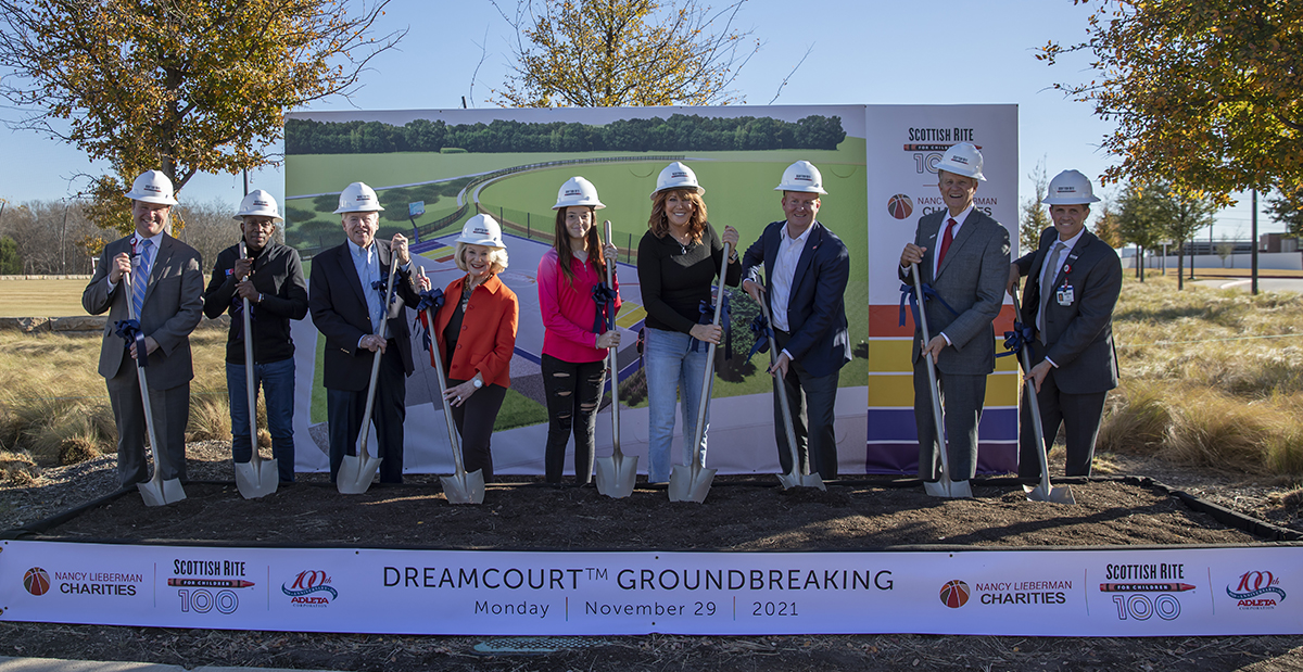 Community Impact: Scottish Rite for Children DreamCourt Groundbreaking Ceremony