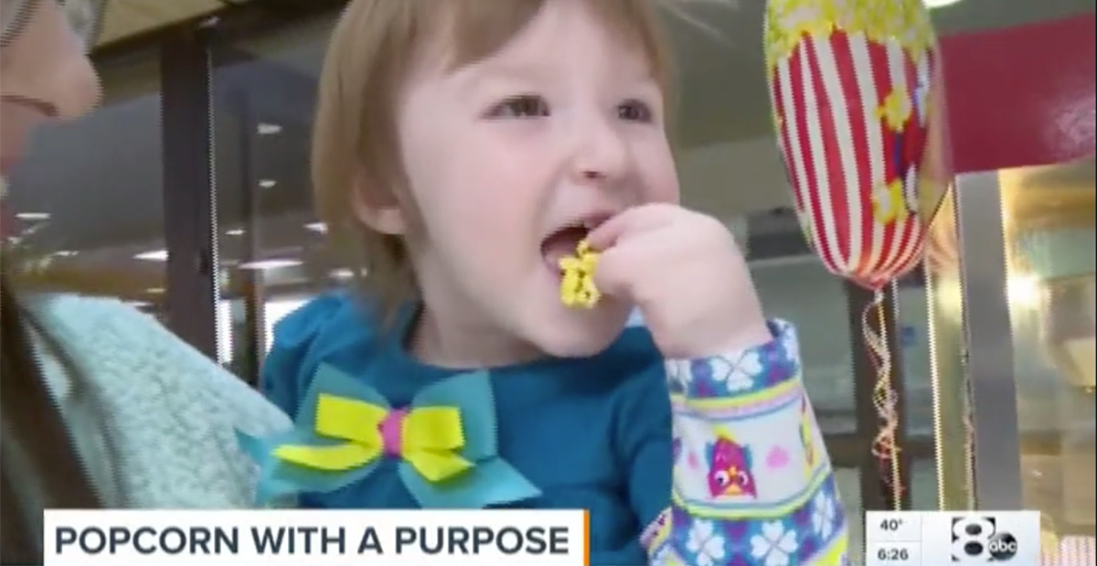 WFAA: Ideas that pop: Children’s hospital using popcorn to transform patient experience