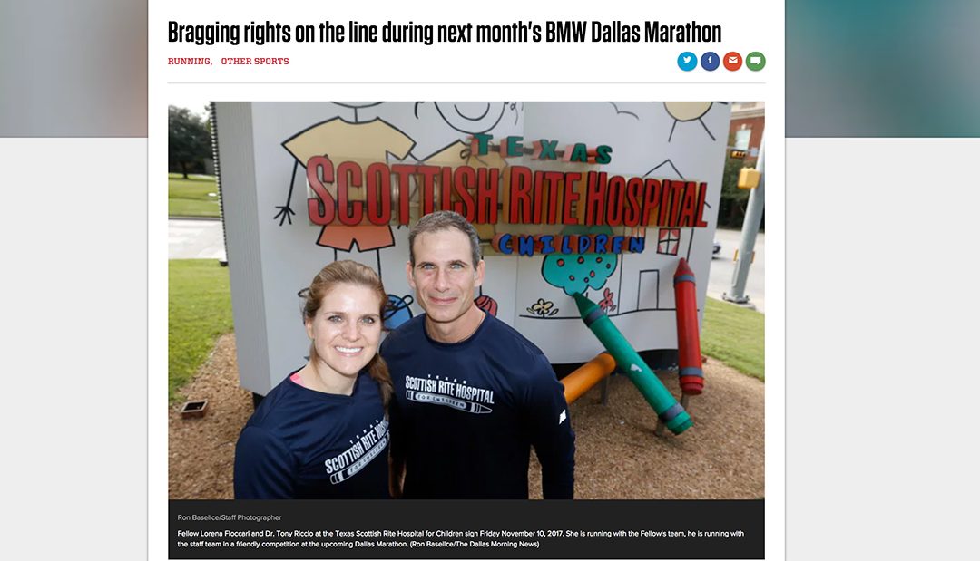 Dallas Morning News: Bragging rights on the line during next month’s BMW Dallas Marathon