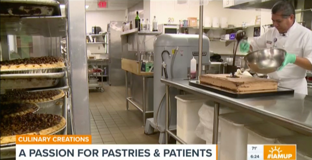 WFAA: Dallas chef making a difference in hospital kitchen