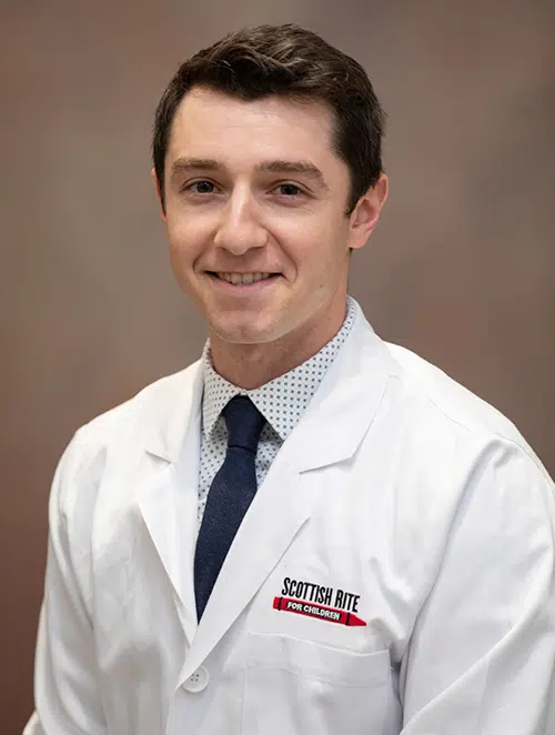 Cody Todesco, P.A.-C., M.M.S. is a certified physician assistant at Scottish Rite for Children in Frisco.